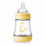 Chicco P5 PLASTIČNA FLAŠICA,150ML,SIL.ŽUTA,UNI.