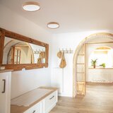  Brilagi - prigušiva plafonska svetiljka MANAROLA LED/24W/230V hrast + daljinski upravljač | Eponuda.com