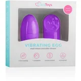 vibracijsko jaje Easytoys - s daljinskim upravljačem, ljubičasta