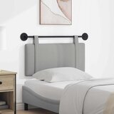  Držeće uzglavlje Zidne Oblačnosiva 100 x 55 x 5 cm tkanina - Siva boja oblaka 90 cm bez LED svjetla | shoptok.hr