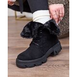 Resti Black women's lace-up boots Cavenma | ePonuda.com
