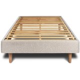 Sommeil de plomb Vzmetni boksi z letvami 90x190 cm - Blago Oblazinjena kodrasti učinek - Sestavljanje, (21607492) | Shoptok.si