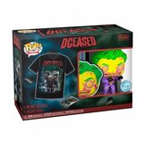 Funko POP in Tee Heroes DC Dceased The Joker Black Light Exclusive M, (21324412) Cene