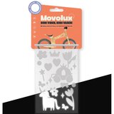 Movolux visoko odsevne nalepke Fairytale Feelings, bele u
