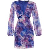 Trendyol Limited Edition Purple Cut Out Detailed Dress Cene