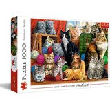 Trefl Puzzle srečanje mačk, 1000 kosov | Shoptok.si