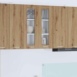 vidaXL Viseći ormarić s policom Riga Umjetnički hrast 60 x 31 x 80 cm | shoptok.hr