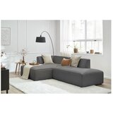 Bobochic Paris Temno siva kotna sedežna garnitura (levi kot/v obliki črke L) Megeve – | Shoptok.si