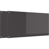  Kuhinjski zid 2 pcs Tamno siva 120 x 60 cm | shoptok.hr