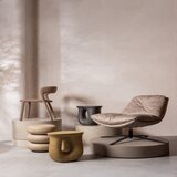 WOOOD Okretna fotelja u prirodnoj boji Arve – | shoptok.hr