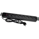 PZ081U3M power extension 3 m 8 AC outlet(s) Indoor Black