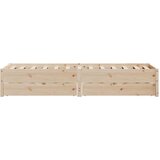 vidaXL Okvir kreveta bez madraca 100x200 cm konstruirano drvo | shoptok.hr