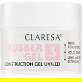 Claresa Rubber Gel Construction Gel UV/LED gel lak za produženje noktiju nijansa 03 45 g | shoptok.hr