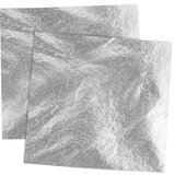 Metalni listići imitacija aluminijuma 14x14 cm / 100 listića