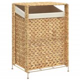 vidaXL Košara za rublje 44 x 34 x 64 cm od vodenog zumbula | shoptok.hr