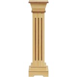  Klasični četvrtasti stalak za biljke boja drva 17x17x66 cm MDF | Eponuda.com