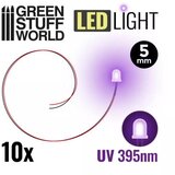 Green Stuff World uv light dip leds 5mm (pack x10) cene