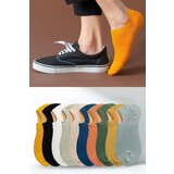 Dewberry 91546 Unisex 10-Pack Invisible Sneakers Socks-MULTICOLOR Cene