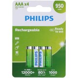 Philips Baterija AAA NiMH 1.2V 950mAh (1/4) | ePonuda.com