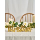Sinsay Dekorativni svjećnjak Mr & Mrs | shoptok.hr