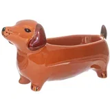 Porculanska ukrasna posuda 5x14 cm Sausage Dog –