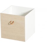Oliver Furniture® komplet 3 drvenih kutija za regal white/oak | shoptok.hr