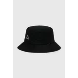 Huf Bombažni klobuk črna barva