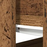  Konzolni stol s ladicama staro drvo 85 5x38 5x74 5 cm | shoptok.hr