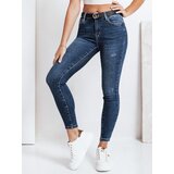 DStreet Jeansy damskie skinny niebieskie | Shoptok.si