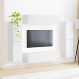  Set TV komoda 8 pcs Bijelo Konstruirano drvo | shoptok.hr