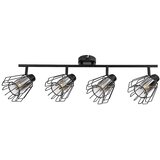 Rabalux plafonska spot lampa Emerencia, 4xE14, Crna | Eponuda.com