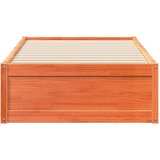  Okvir kreveta voštano smeđi 100 x 200 cm od masivne borovine | shoptok.hr