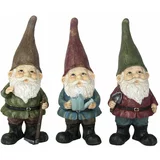 Esschert Design Vrtne figurice v kompletu 3 ks iz poliresina Gnome –