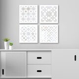Wallity Set ogledala BYZ1508840039, bijela | Eponuda.ba
