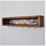 Hanah home Raf293 wooden decorative wooden wall shelf | ePonuda.com