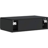 Stolna montirana na zid Crna 59 x 34,5 x 17 cm | shoptok.hr