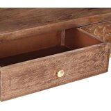 vidaXL Konzolna mizica 90x30x75 cm trden mangov les | Shoptok.si