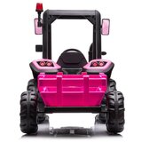 Lean Toys Otroški električni traktor BLT-206 24V 400W Roza lea | Shoptok.si