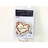 Slovenika.eu magnetek srček ljubezen, les | Shoptok.si