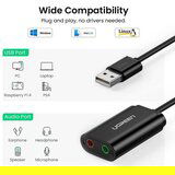 Ugreen USB 2.0 NA 3.5MM AVDIO AD UGREEN | Shoptok.si