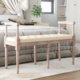 vidaXL Klupa bež 110 x 40 x 70 cm od tkanine | shoptok.hr