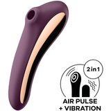 Satisfyer Vibrator Dual Kiss, ljubičasti | shoptok.hr