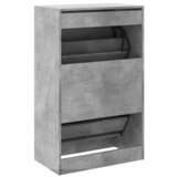 Ormarić za cipele boja betona 60x34x96,5 cm konstruirano drvo | Eponuda.com