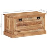 vidaXL Klupa za pohranu cipela 85x40x45 cm od masivnog bagremovog drva | shoptok.hr