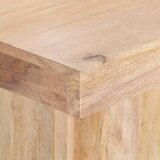  Blagovaonski stol 120 x 120 x 77 cm od masivnog drva manga | Eponuda.com
