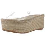 YELLOW Espadrile LA TRANSPARENTE Kostanjeva Cene