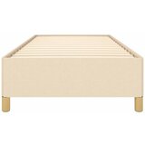  Okvir za krevet bez madraca krem 100 x 200 cm od tkanine | shoptok.hr