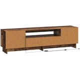  LED TV kabinet Staro drvo Konstruirano drvo | shoptok.hr