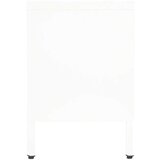 vidaXL tv ormarić bijeli 90 x 30 x 44 cm od čelika i stakla | shoptok.hr