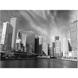  Tapeta - Chicago skyline (black and white) 350x270 | shoptok.hr